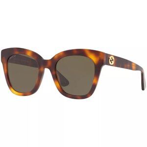 Brown Authentic Gucci Sunglasses
